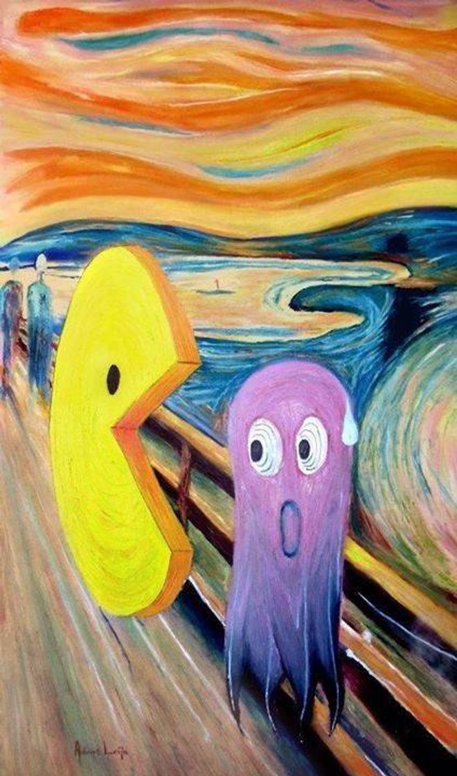 Social El grito Pacman