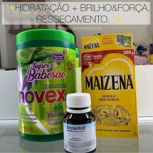 Hidratação brilho e força 