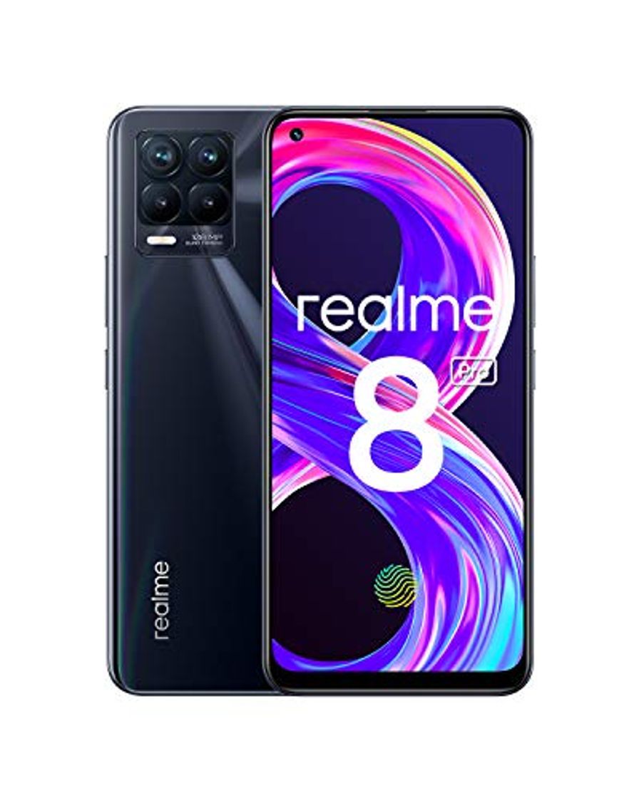 Electronic realme 8 Pro Smartphone Libre, Cámara cuádruple Ultra de 108 MP, Pantalla