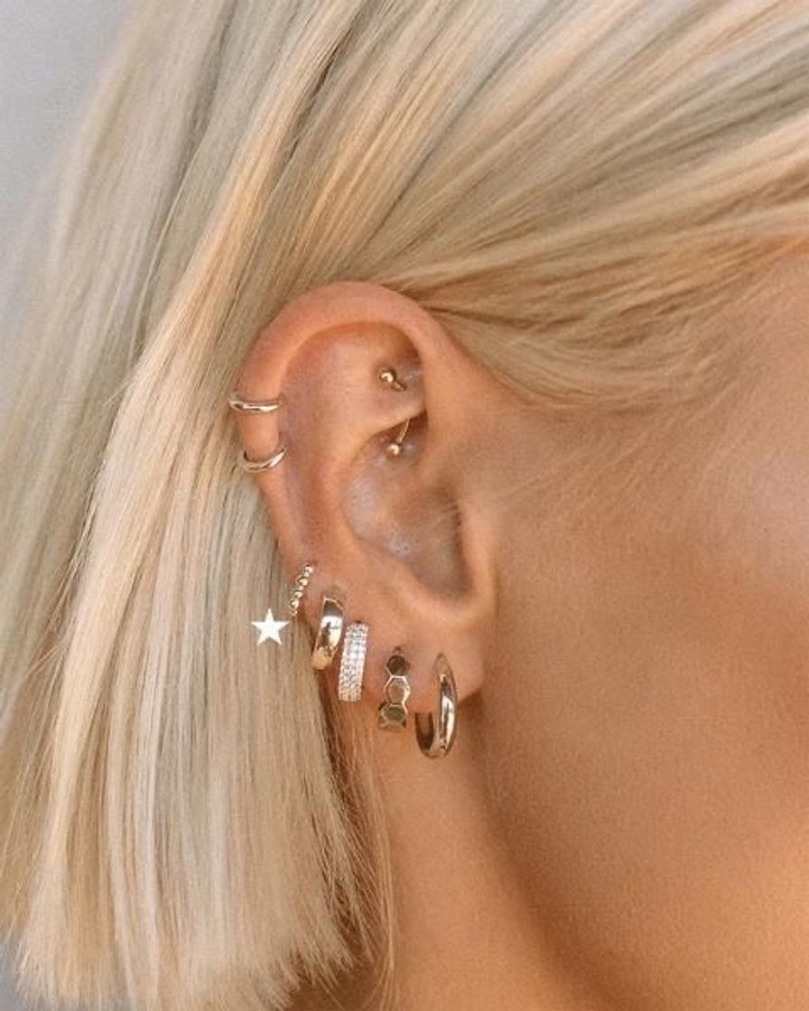 Piercing na orelha 