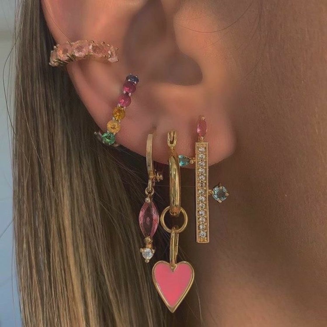 Colorful piercings🌈