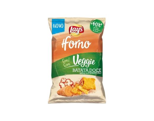 Batata Doce Lay's Forno Veggie vegan snacks comida 

