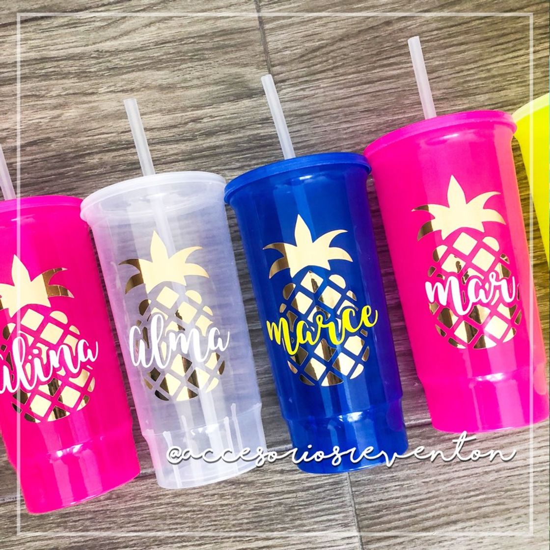 Producto vasos piñas personalizados!! 