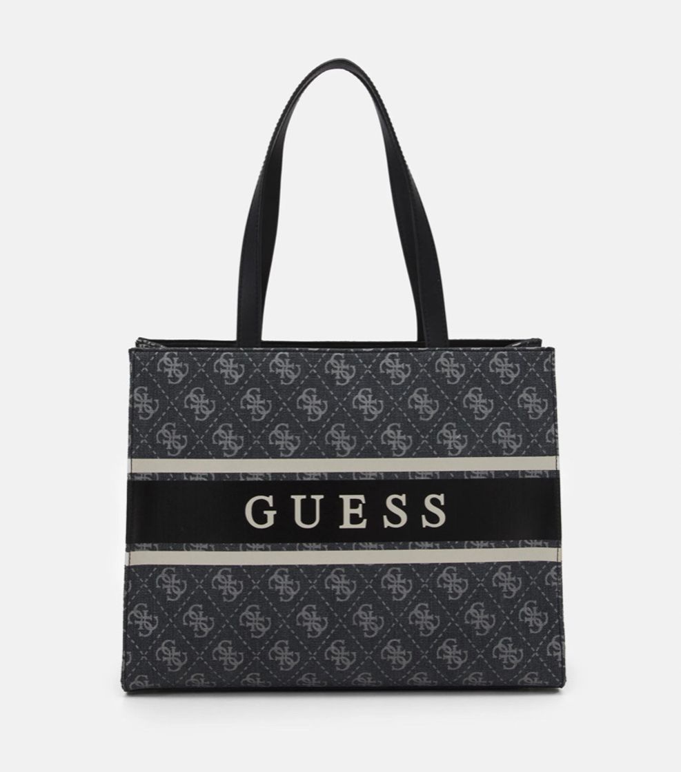 Moda Guess MONIQUE TOTE - Bolso shopping - coal