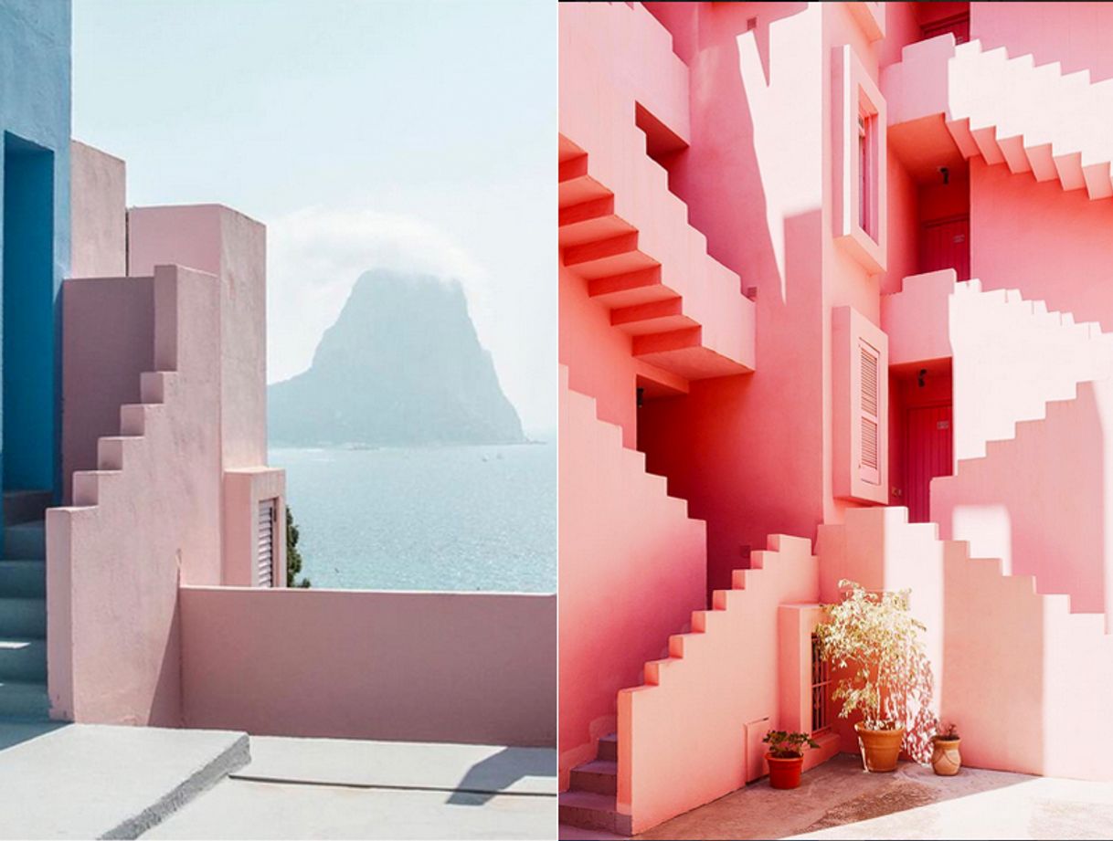 Lugar Edificio La Muralla Roja