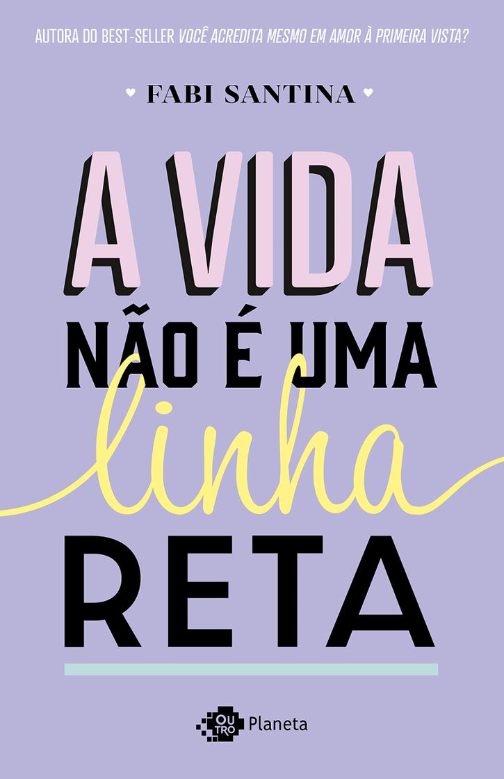 Book A vida não é uma linha reta