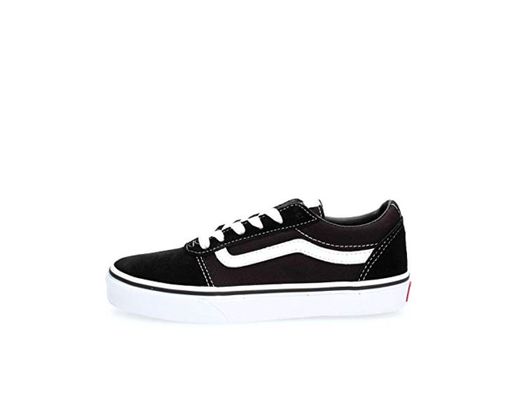 Vans Ward Suede/Canvas, Zapatillas Unisex niños, Negro