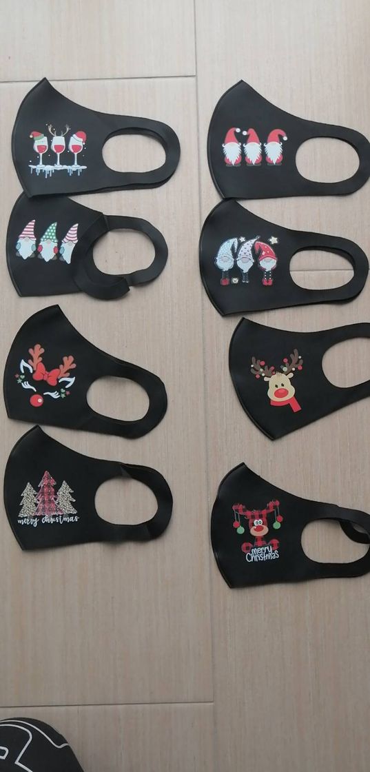 Moda Máscaras para natal 