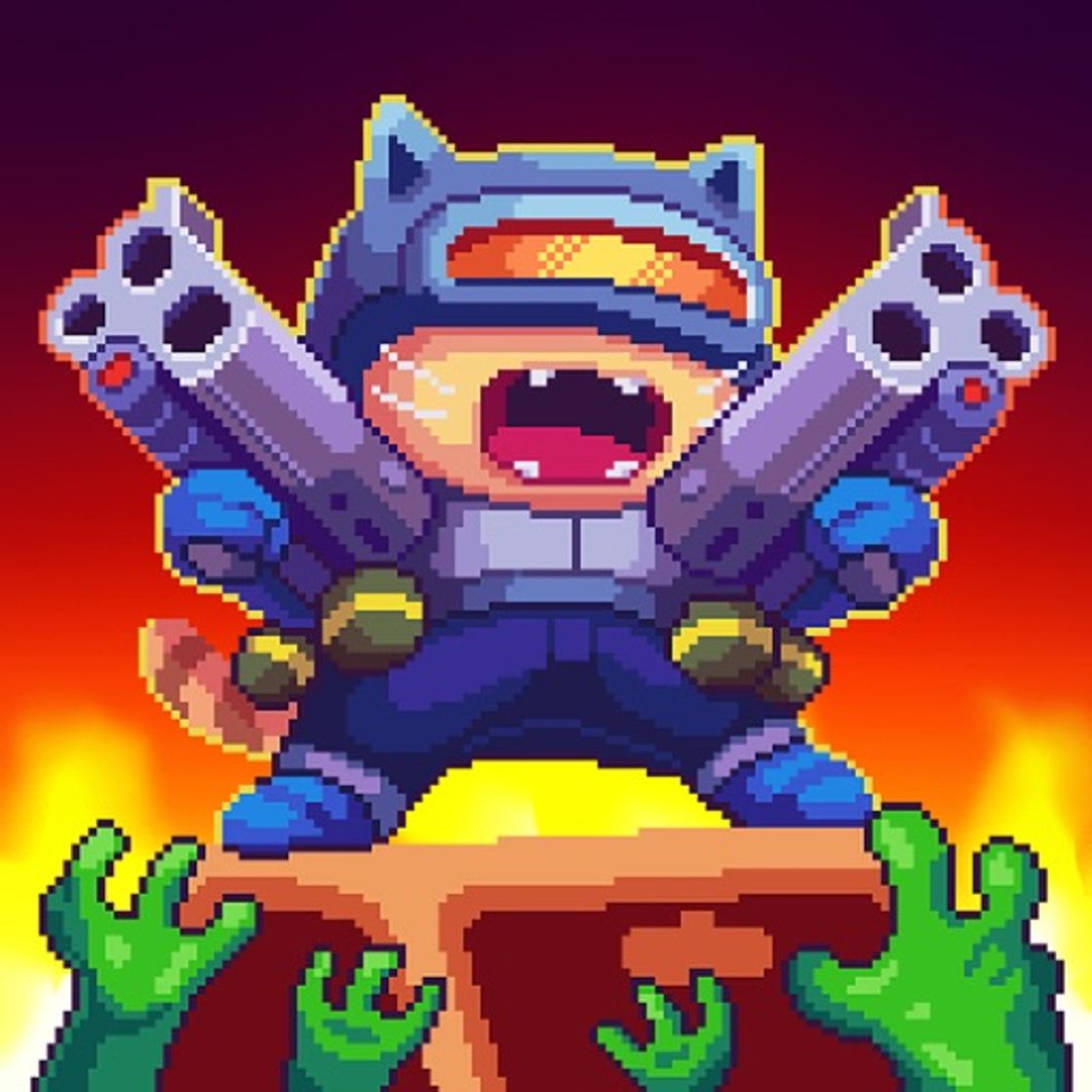 Apps Cat Fire - Pixel Shooter