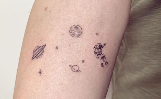 Tatuagem Universo