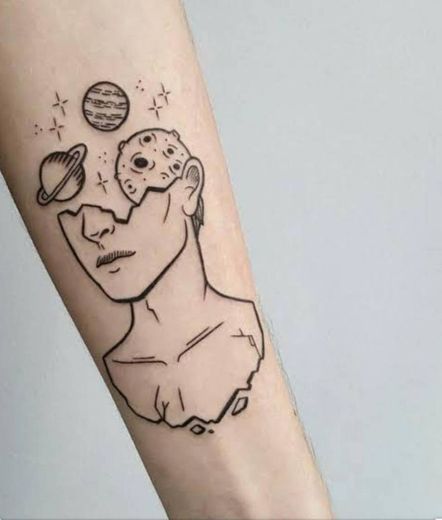 🌌🍃Tattoo sobre a mente🍃🌌