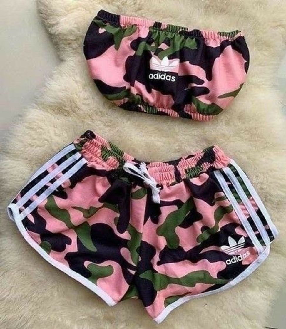 Fashion Conjunto camuflado