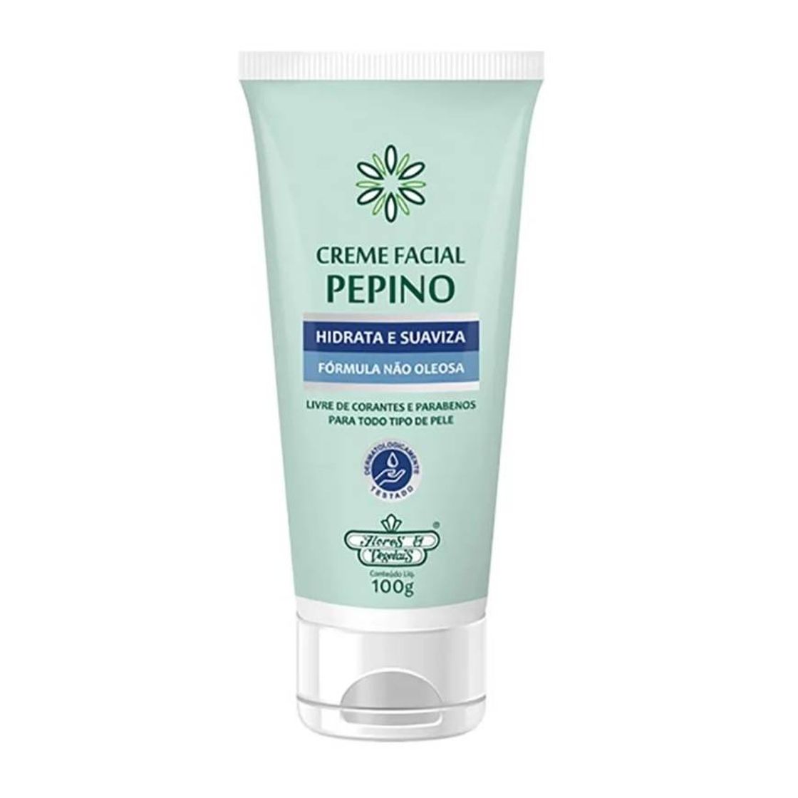 Fashion Creme Facial Extrato De Pepino Flores e Vegetais 