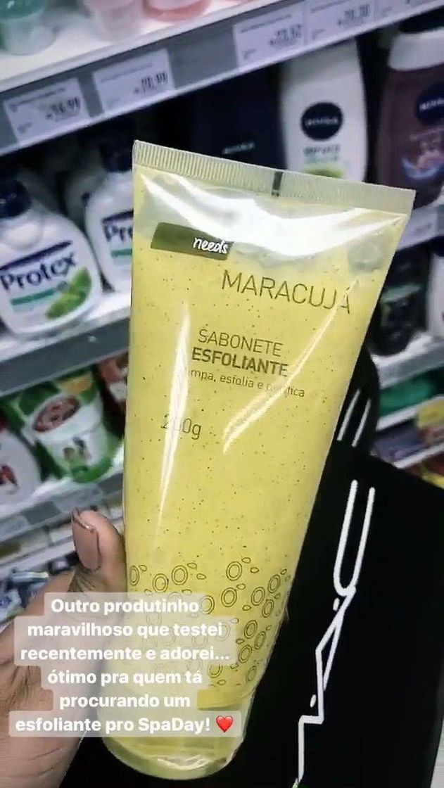 Moda Sabonete esfoliante  