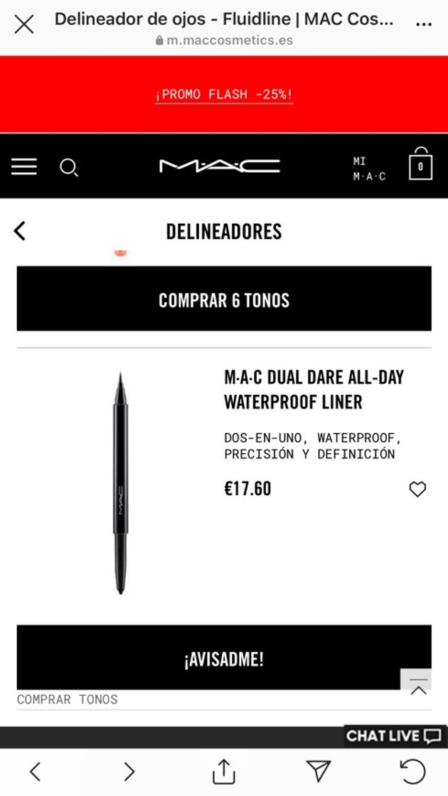 Fashion M·A·C Dual Dare All-Day Waterproof Liner | MAC Cosmetics España ...