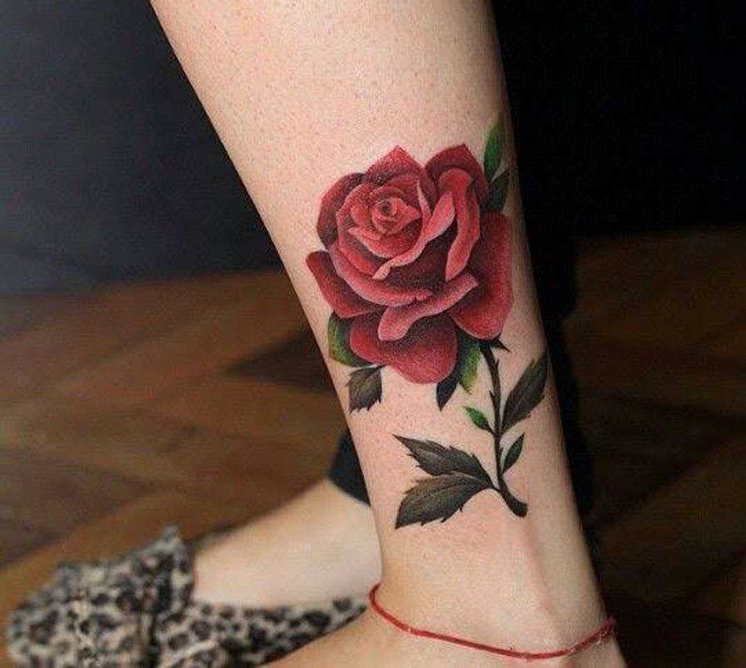 Fashion Tatto rosa vermelha show!