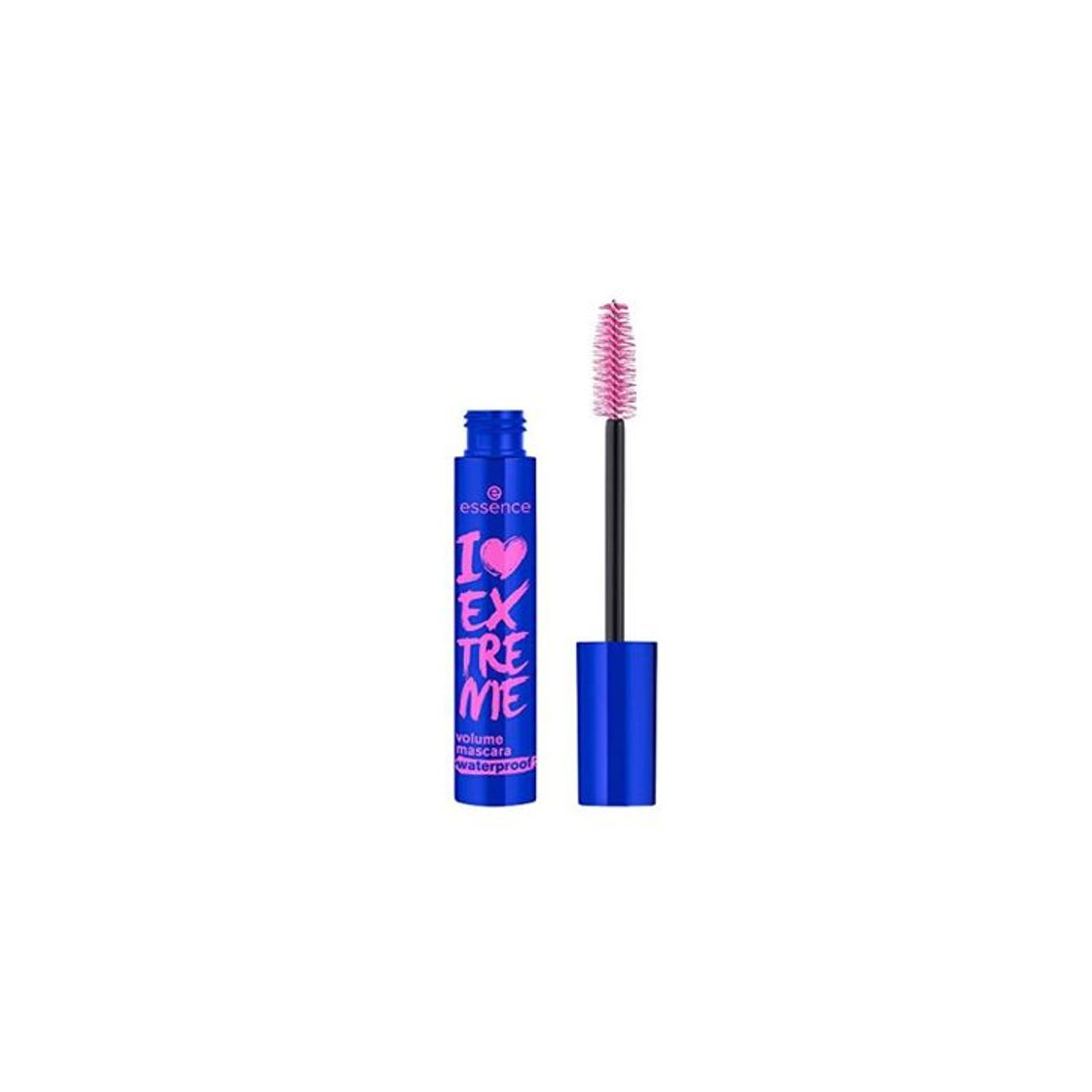 Beauty Essence i love extreme mascara volumen resistente agua negra.