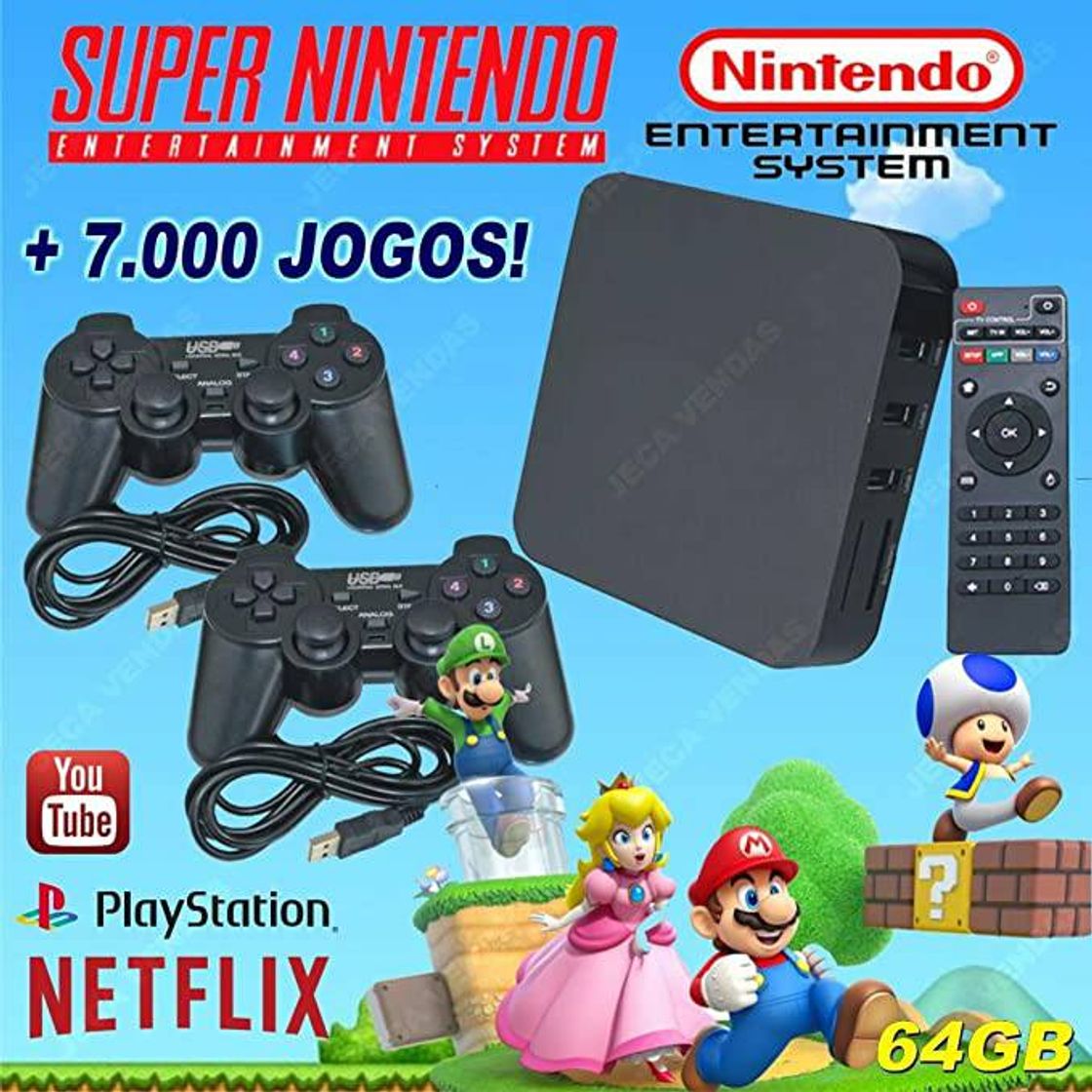 Videogames Super Game Box - Video Game Retro Multijogos Com 7000 Jogos
