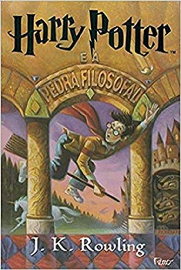 Libro Harry potter e a pedra filosofal (Português) Capa comum

