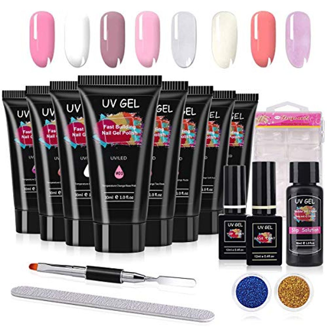 Beauty Poly Gel Para Uñas Kit