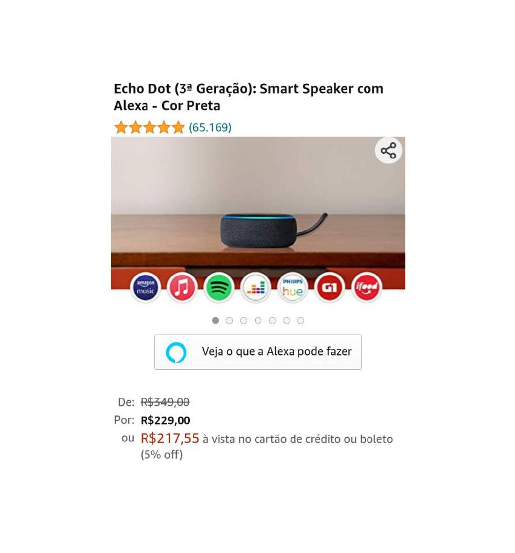 Productos Echo dot alexa