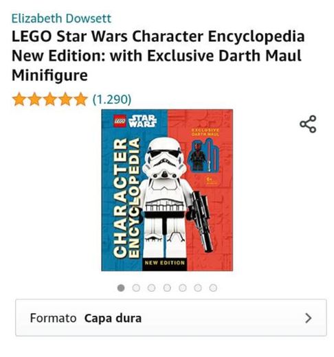 Livro de minifiguras lego Star Wars