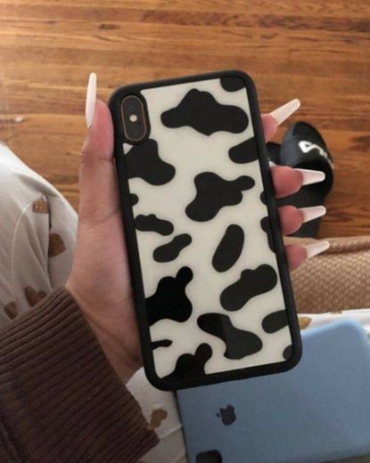 cow print case