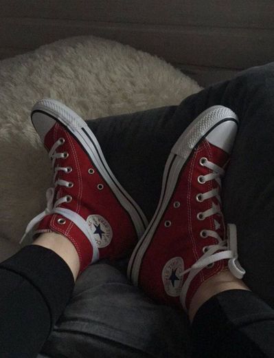 all star vermelho 