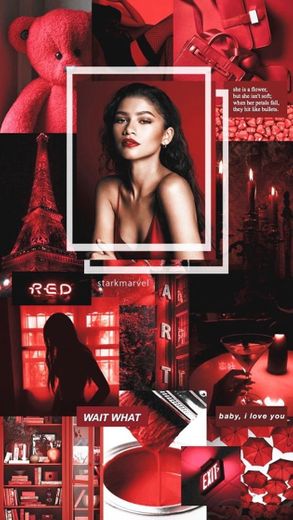 Red aesthetic