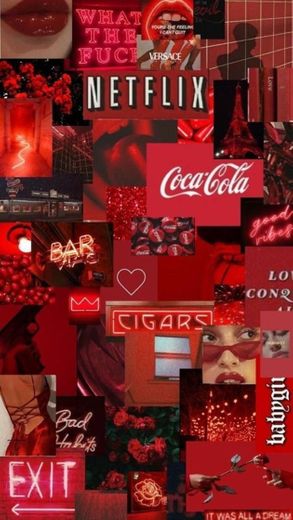 Red aesthetic
