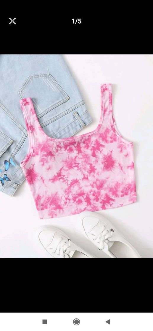 Social Azul e branco Nó tie Dye  elegante vestido 🦋
