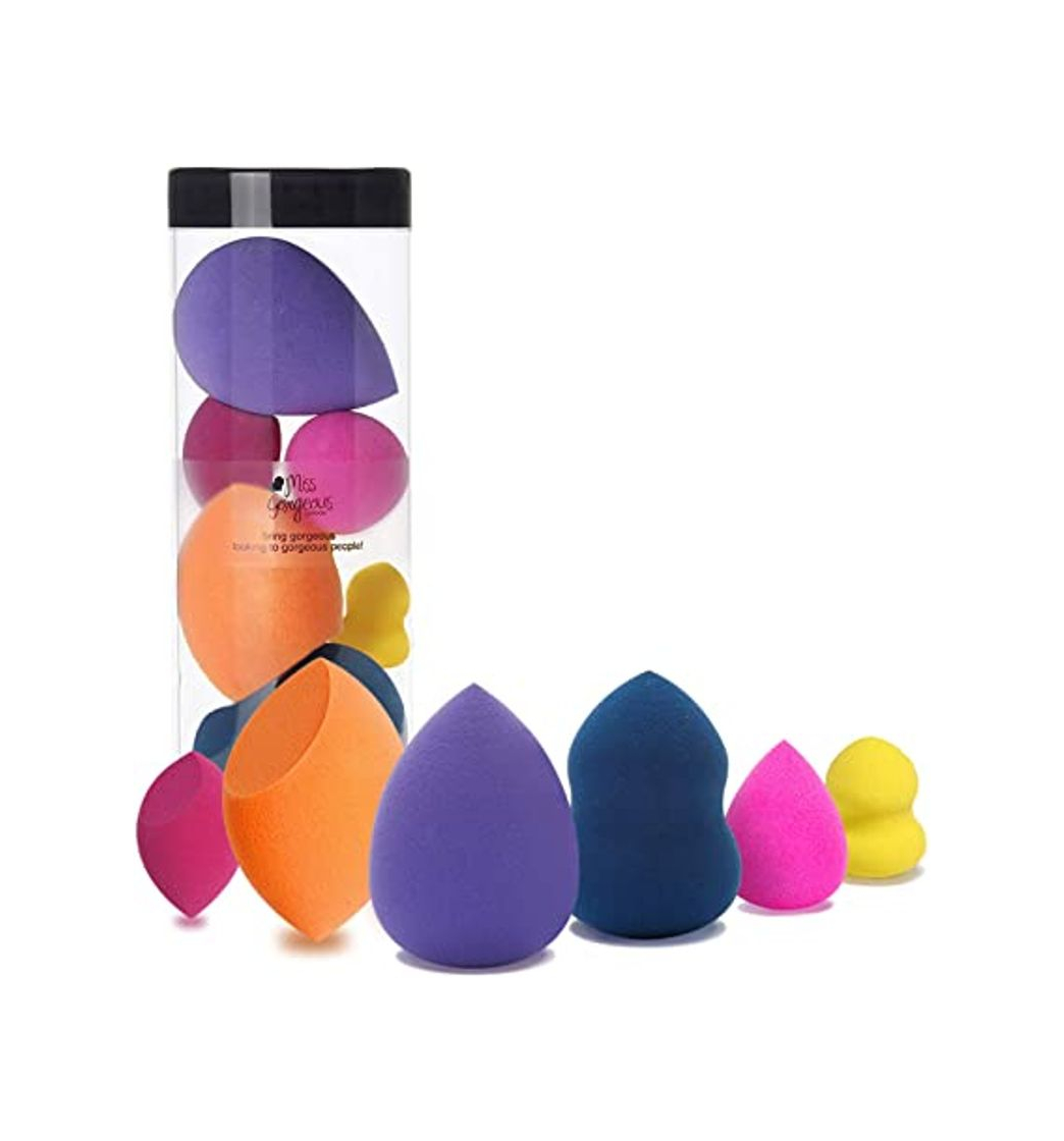 Producto 11 Piezas Esponja Maquillaje Beauty Blender Sin Látex Facial Makeup Esponjas para