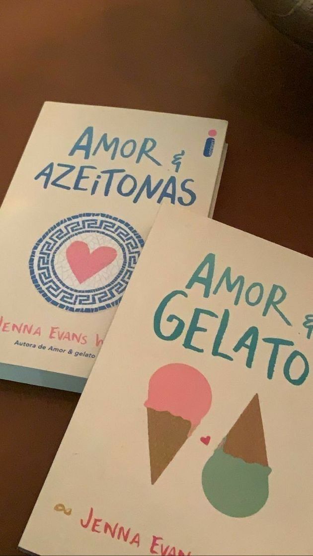 Book Amor e Gelato