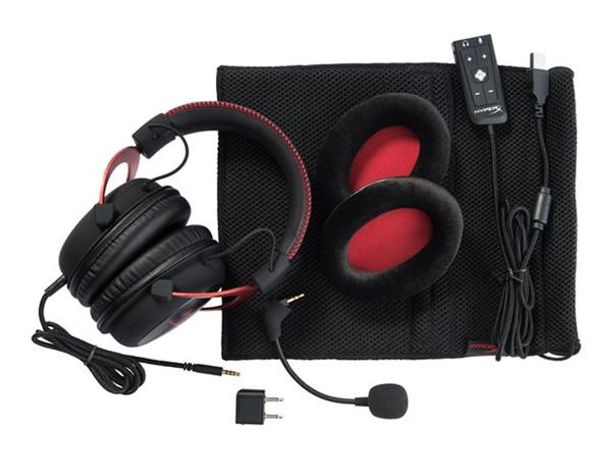 Electrónica HyperX KHX-HSCP-RD Cloud II - Cascos de Gaming para PC/PS4/Mac