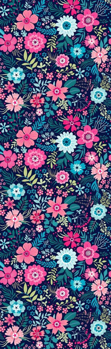 Fashion wallpaper flores