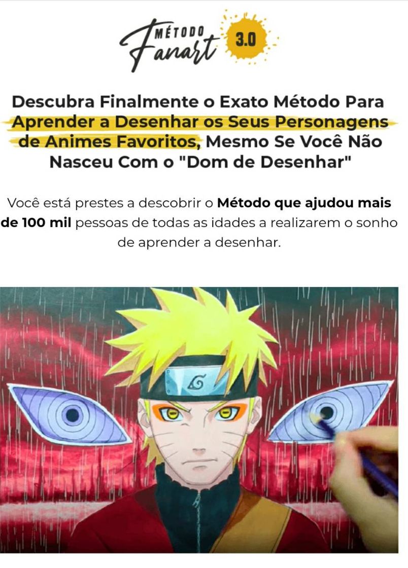 Fashion Aprenda a desenhar animes profissionalmente