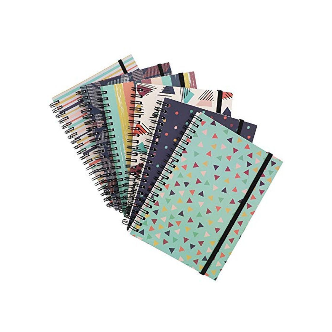 Producto Paper Junkie College cuadernos en espiral con rayas