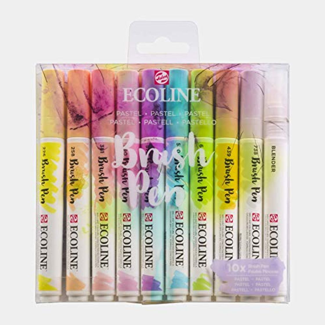 Products Ecoline - Juego de 9 rotuladores y 1 difuminador