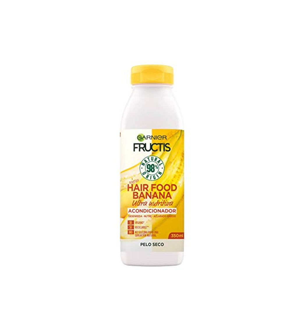 Social Garnier Fructis Hair Food Acondicionador Nutritivo de Banana para Pelo Seco
