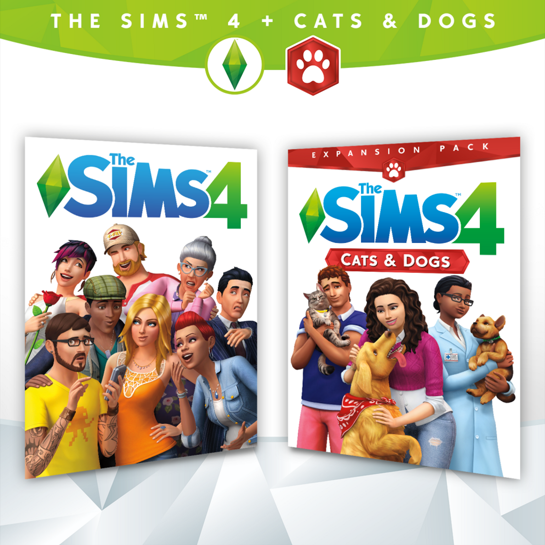 Videojuegos The Sims 4: Plus Cats and Dogs Bundle