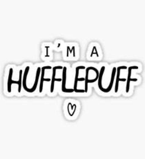 I’m Hufflepuff 