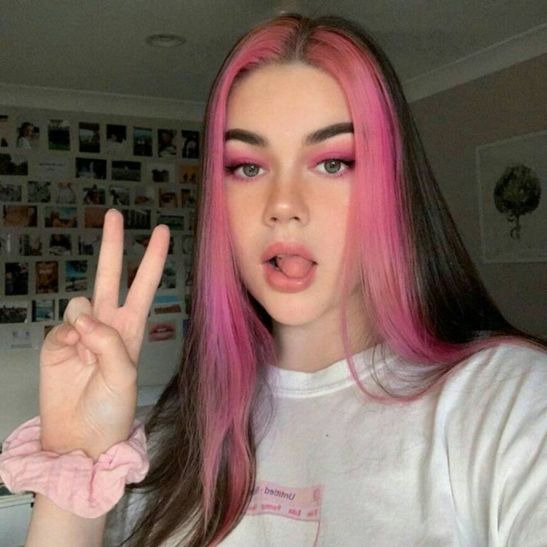 Fashion Pink hair