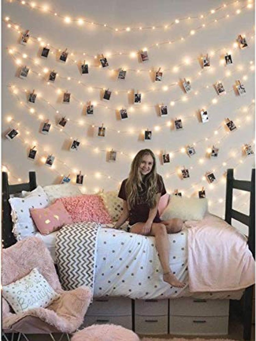 Social Clip Cadena de Luces LED