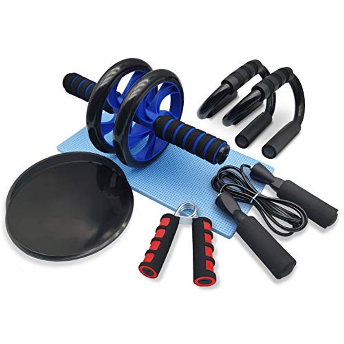 Place Azeekoom 8 en 1 AB Roller Set - Rueda Abdominal