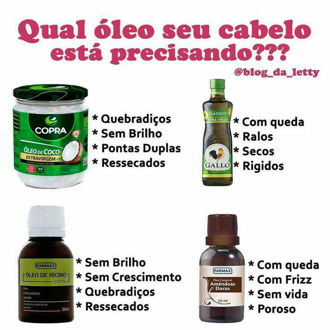 Social RECEITA PARA CABELOS