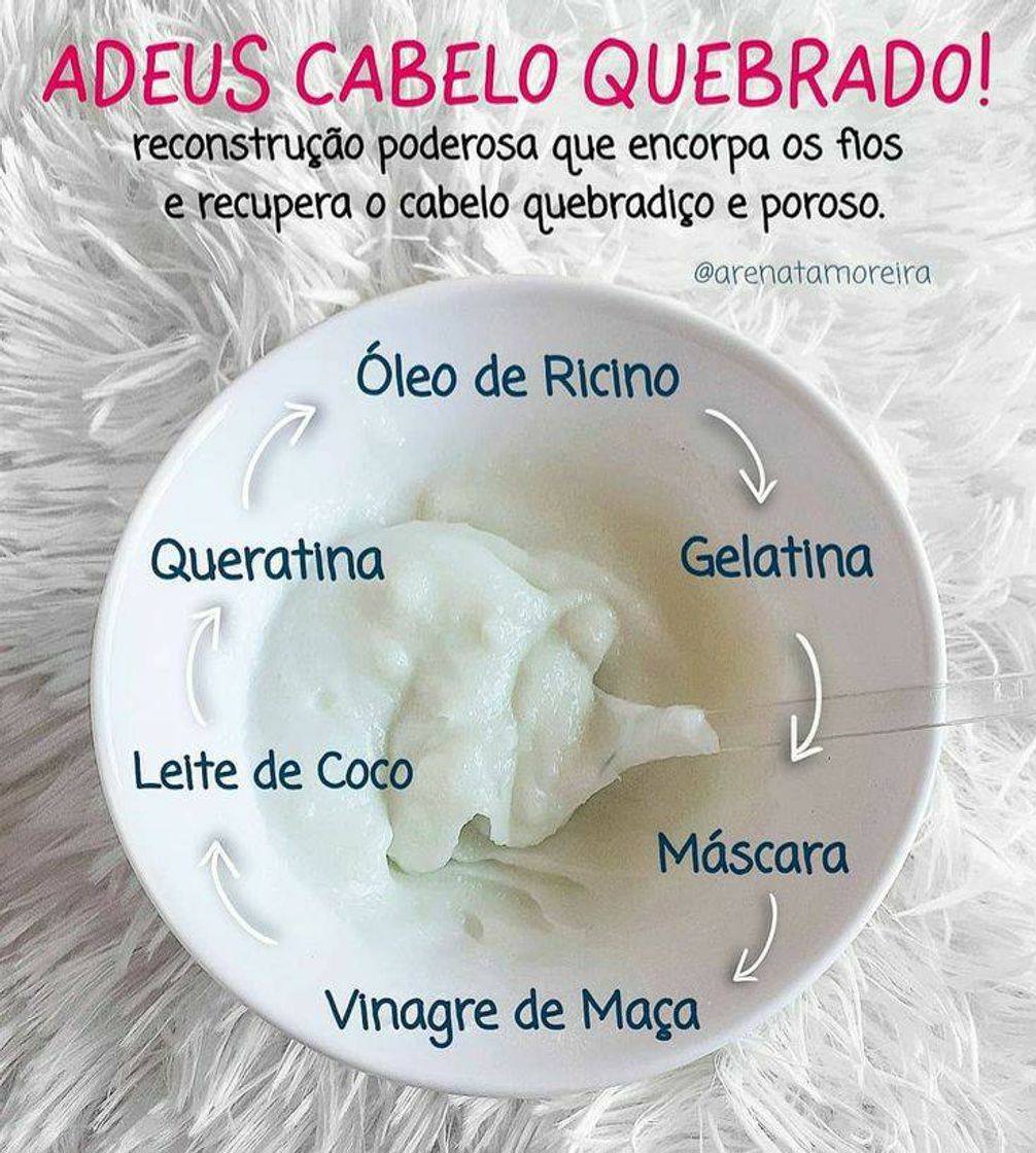 Social RECEITA PARA CABELOS