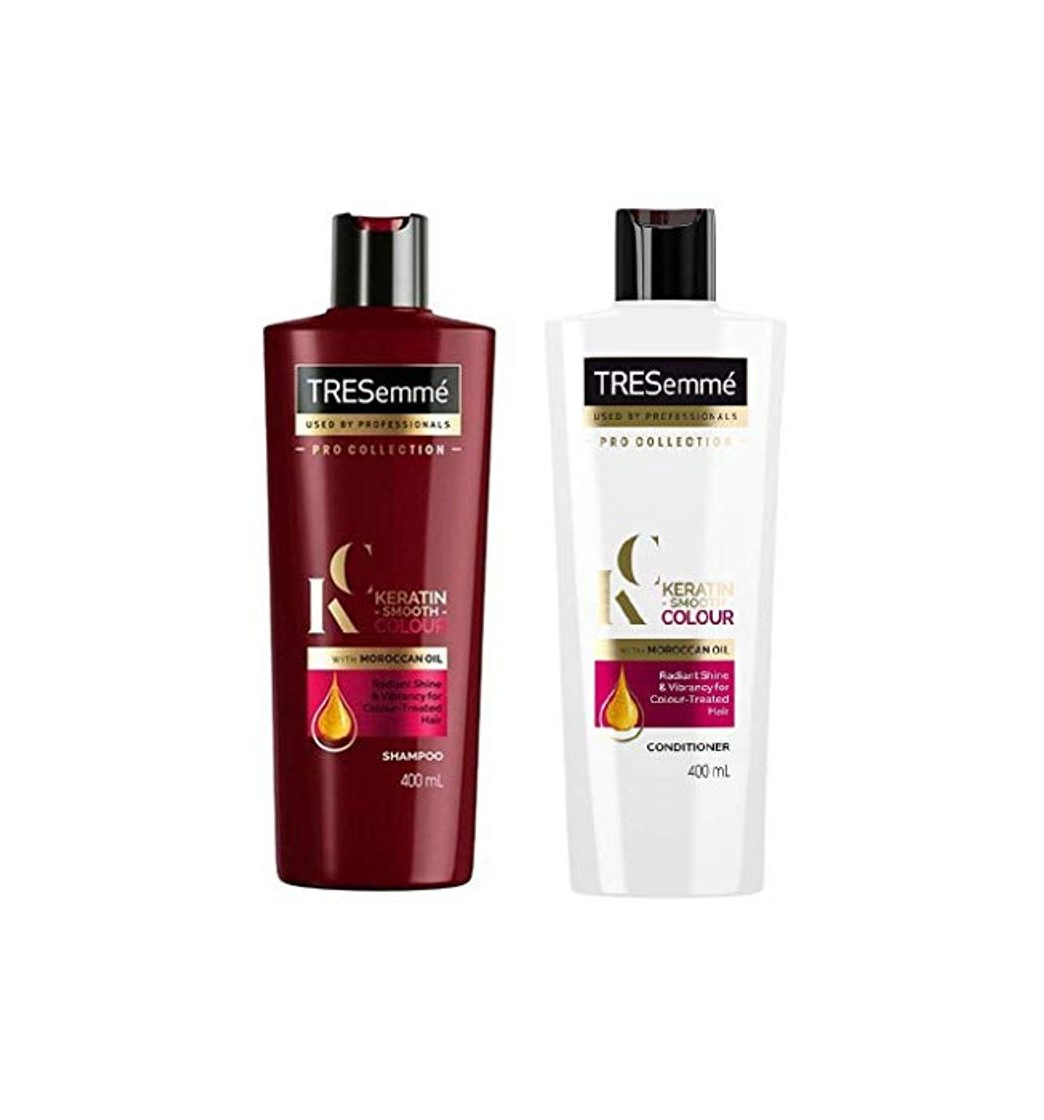 Beauty Champú y acondicionador de queratina para cabello con color