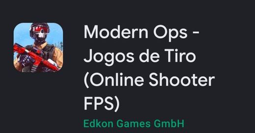 Modern Ops - Online FPS (Gun Games Shooter) - Apps on Google ...