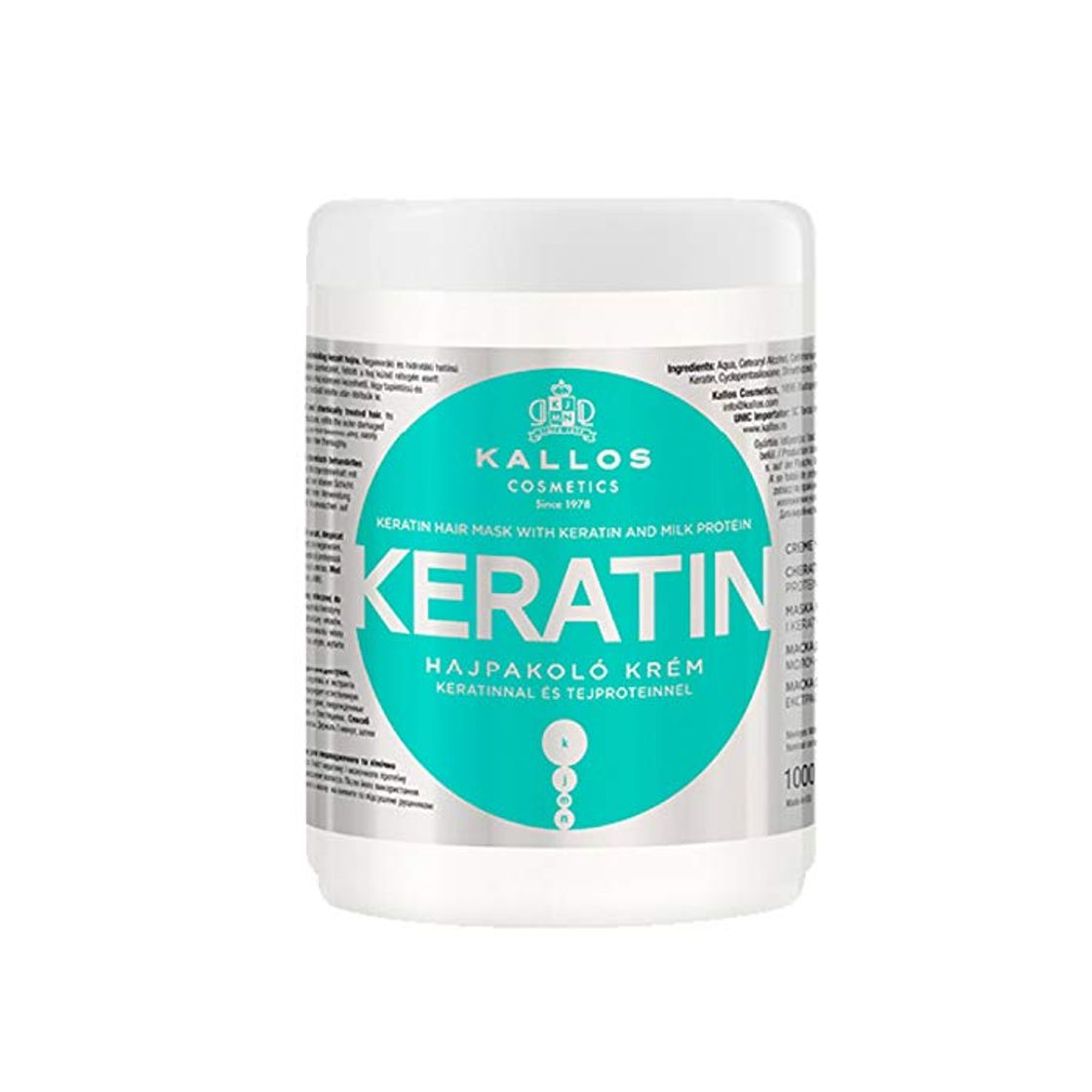 Belleza Kallos KJMN Keratin - mascarillas para el cabello