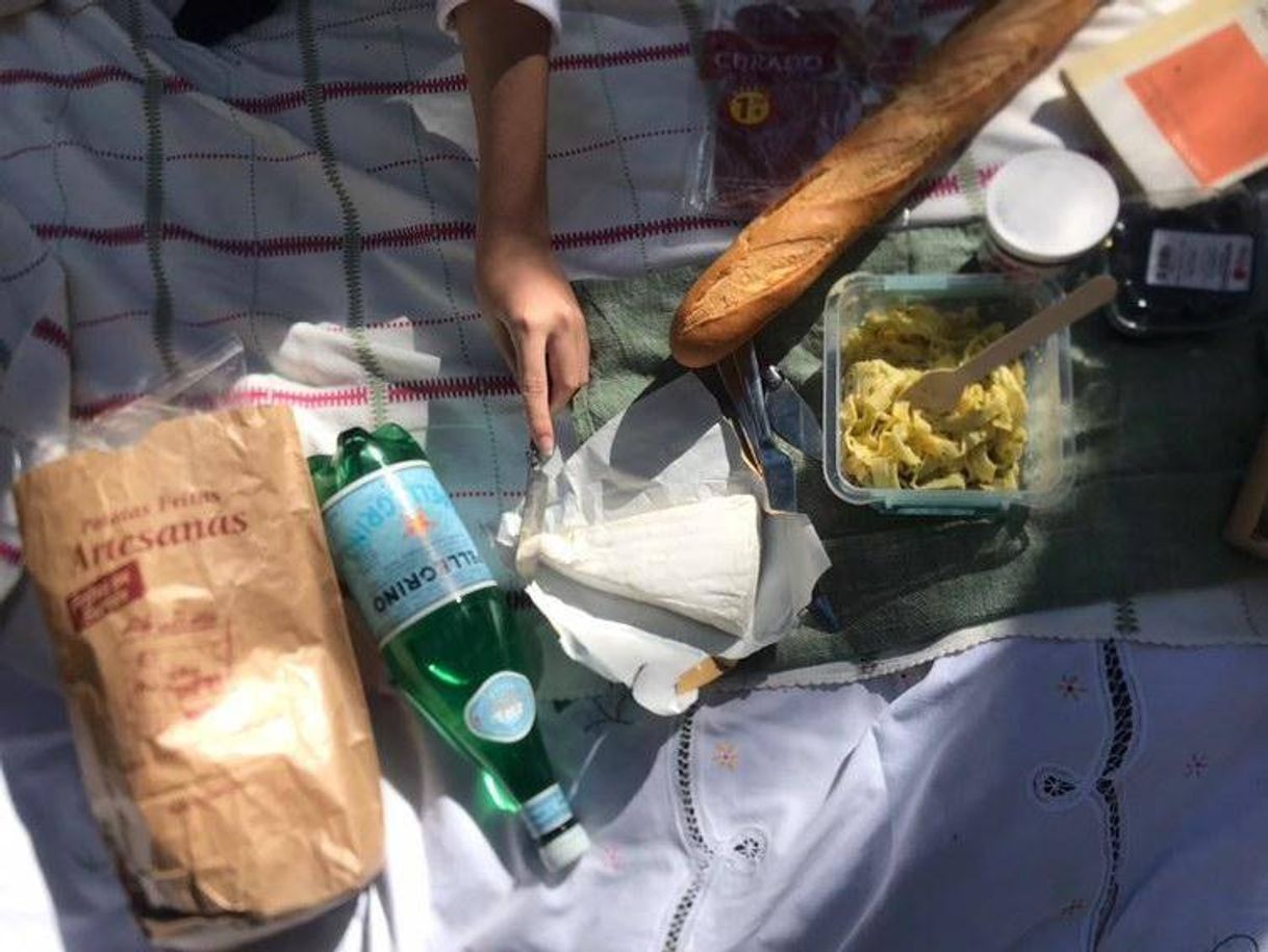 Productos Inno - Cesta de mimbre de picnics para 4 personas